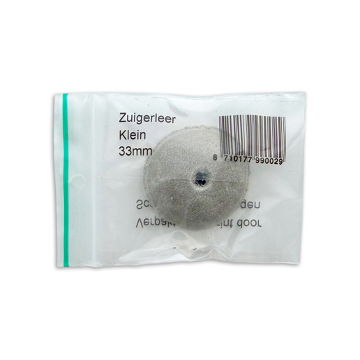 440240.ZU JUMBO Leder Pumpenkolbe 33 mm