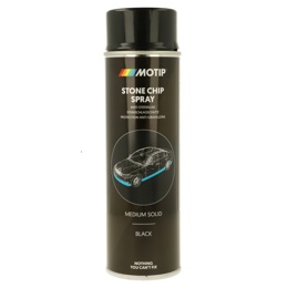 510001 MOTIP Anti-steenslag zwart Medium Solid 500 ml