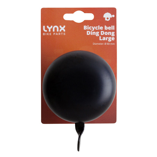420127 LYNX Bicycle bell Ding Dong large Ø 80 mm