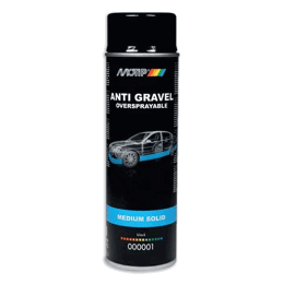 510001 MOTIP Stone Chip Spray Medium Solid Black 500 ml