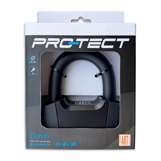 419140.BLA PRO-TECT Disc brake lock / padlock Curun ART 4 Ø 16 mm
