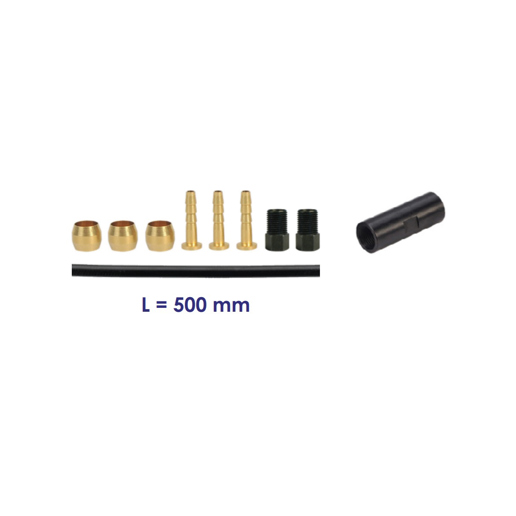 74.2024050 ELVEDES Hydraulic hose extension kit 500 mm Shimano BH59