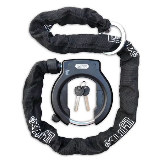 410760.CH120 LYNX Ringslot met ketting Lazo ART 2 120 cm x 8.3 mm