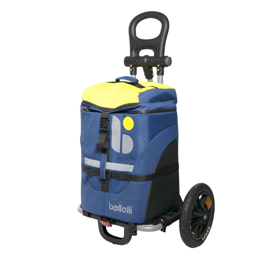 71.01BTR001 BELLELLI Fietstrolley / Boodschappentrolley B-Tourist 65 x 46 x 106 cm