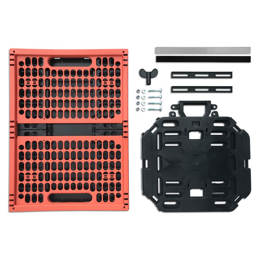 610770.KOR PLATES 4 BIKES Basic Set: Vouwkrat + Muli-Plaat 47 x 34.5 x 25.5 cm