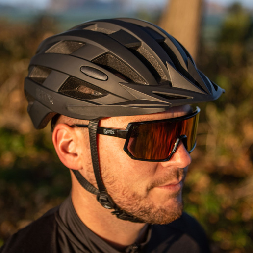 619102.BLA LYNX Fietshelm All-Road (L/XL) 58-61 cm