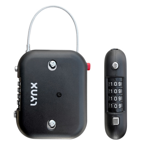 410185 LYNX Multi purpose cable lock / Helmet lock Pinix 90 cm