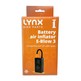 440282 LYNX Akku Luftpumpe / Elektrische fahrradpumpe E-Blow 3 7 x 4.9 x 13.4 cm