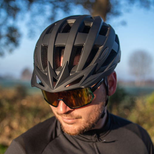 619102.BLA LYNX Fietshelm All-Road (L/XL) 58-61 cm