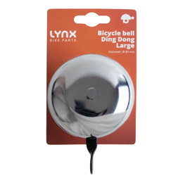 420128 LYNX Bicycle bell Ding Dong large Ø 80 mm