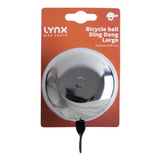 420128 LYNX Bicycle bell Ding Dong large Ø 80 mm