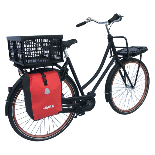 610775.BLA PLATES 4 BIKES Travel Set: Folding crate + Multi-Plate + Pannier brackets 47 x 34.5 x 25.5 cm