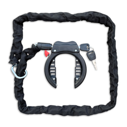 410730.CH150 LYNX Ringslot met ketting 150 cm x 5.3 mm