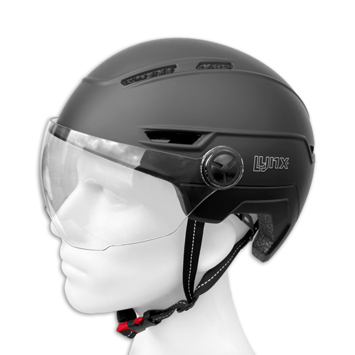 619151.BLA LYNX Casque Visor Pro (S/M) 55-58 cm