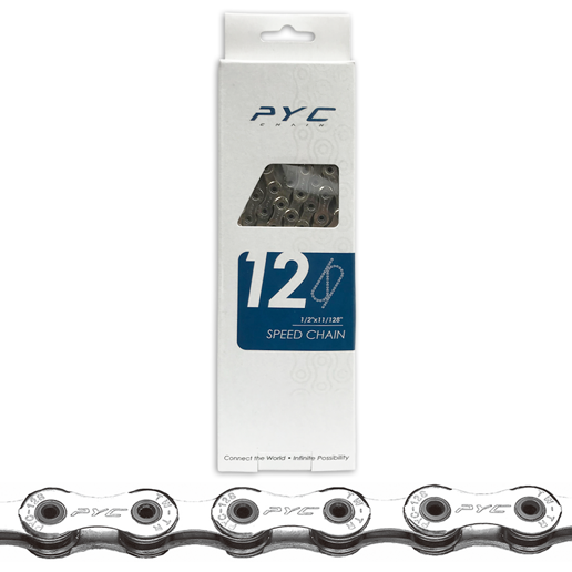 440312.01 P.Y.C. Fietsketting 12 speed 1/2 x 11/128 Inch - 126L - 5.1 mm