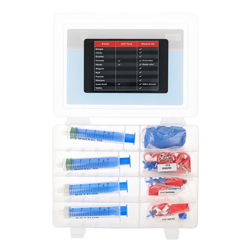 74.2024004 ELVEDES Basic bleed kit for hydraulic disc brakes