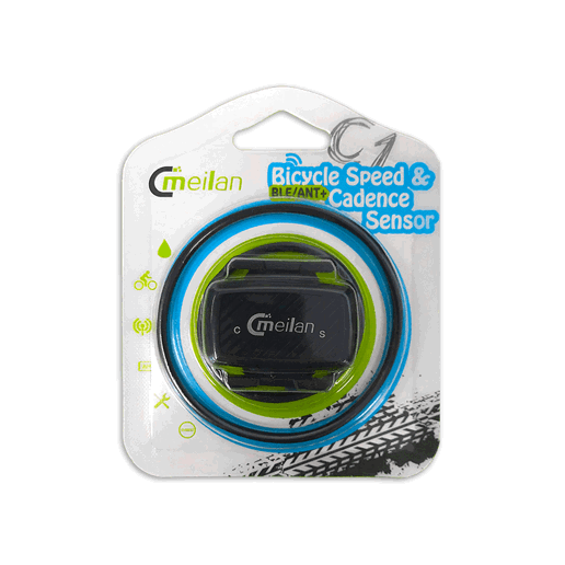 427340 MEILAN Capteur de vitesse/cadence ANT+ Bluetooth C1 35 x 30 x 10 mm