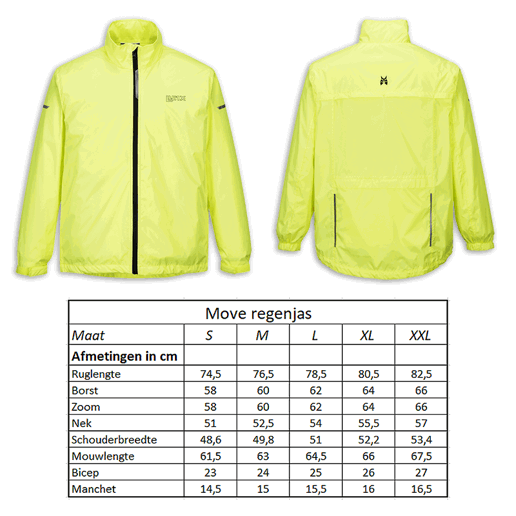 610950.30.L LYNX Veste de sport / Veste de pluie Move taille L 78.5 x 62 x 62 cm