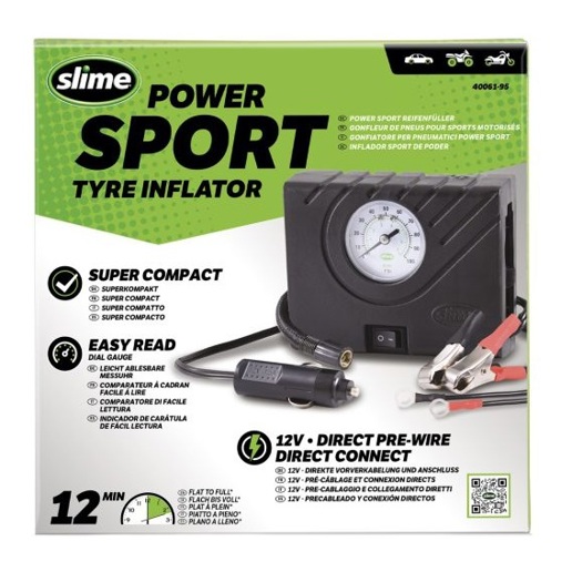 40P.40061-95 SLIME Slime Power Sport compressor 12 x 9.5 x 5 cm