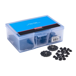 74.2017086-BOX ELVEDES Derailleurwieltjes 2 × 11 tands met afgedichte lagers 10 set