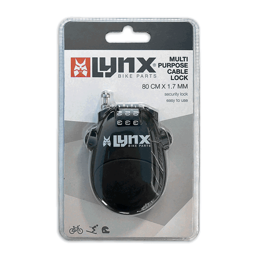 410180 LYNX Multifunctioneel kabelslot 80 cm x 1.7 mm