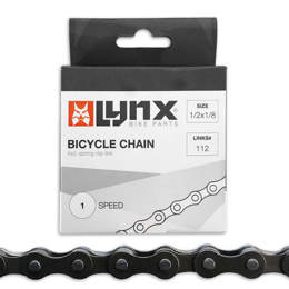 440401 LYNX Fietsketting single speed 1/2 x 1/8 Inch - 112L - 8.6 mm