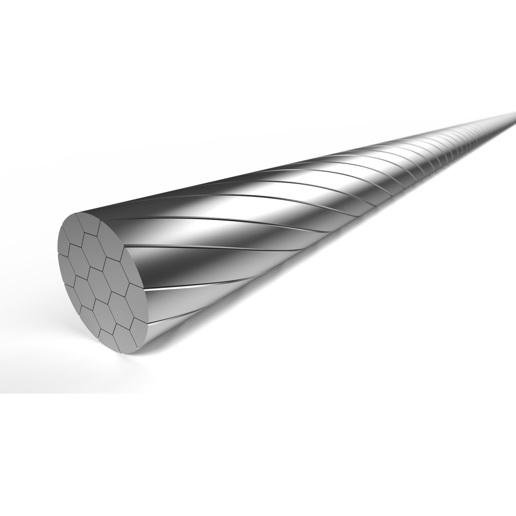 74.6427RVS-SLICK-BOX ELVEDES Rem binnenkabel Slick RVS 2250 mm ø 1,5 mm 100 stuks 1 × 19 ø 1,5 x 2250 / ø 7 × 6 mm