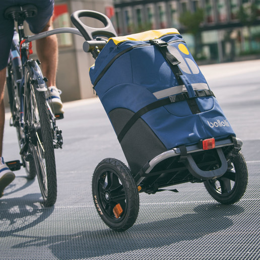 71.01BTR001 BELLELLI Fietstrolley / Boodschappentrolley B-Tourist 65 x 46 x 106 cm