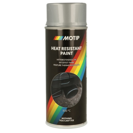 514032 MOTIP Hittebestendige lak zilver 400 ml