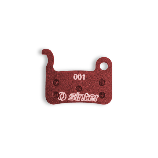 73.001041 SINTER Schijfremblokken Standard Rood (1 paar)