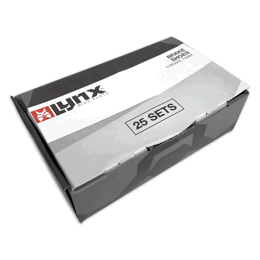 440815.BOX LYNX V-brake remschoenen 25 sets 72 mm 72 mm